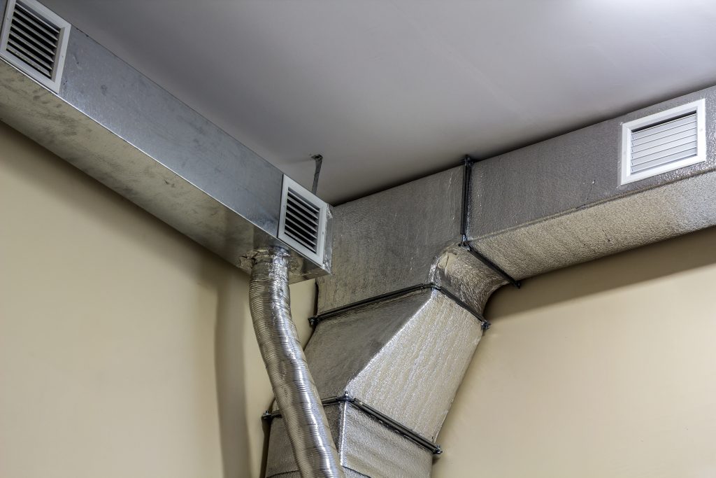 Sealed and insulated HVAC ducts improve airflow and reduce energy loss